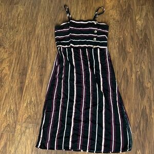 Striped Dress with Pockets
